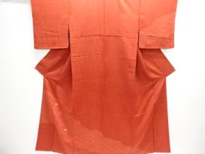 霞に花菱模様刺繍訪問着